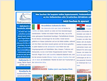Tablet Screenshot of adriatourismus.de